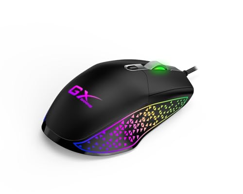 MOUSE Genius, "Scorpion M705", gaming, cu fir, USB, optic, 7200 dpi, butoane/scroll 6/1, , negru, "31040008400" (timbru verde 0.