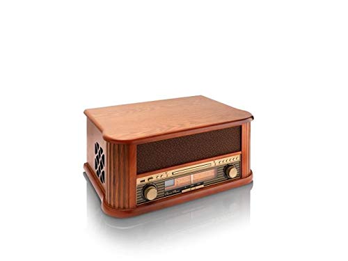 Classic Phono TCD-2500 Platine Tourne-Disque Boîtier en Bois, Prise de Son directe USB, Radio/Lecteur CD, 2 Enceintes intégrées, télécommande, Courroie d’entraînement - Les Beatles, Paul McCartney, John Lennon, RIngo Starr, George Harrison Classic Phono TCD-2500 Platine Tourne-Disque Boîtier en Bois, Prise de Son directe USB, Radio/Lecteur CD, 2 Enceintes intégrées, télécommande, Courroie d'entraînement – Image 5
