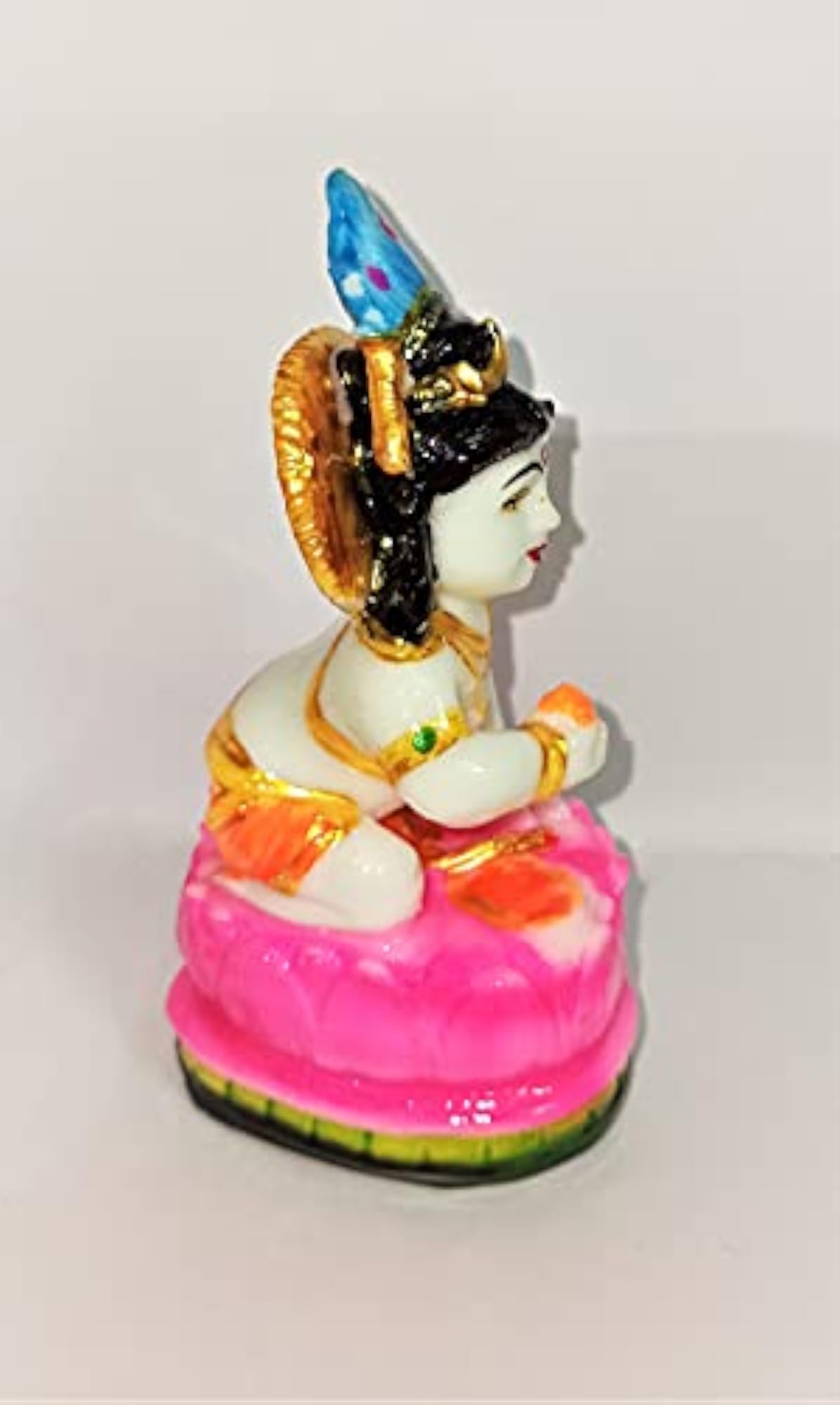 Marble Dust Bal Krishna Idol, Devotional Decor