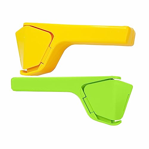Lemon Juicer Hand, Easy Squeeze Manual Lemon Squeezer, Citrus Juicer That Folds Flat For Space-Saving Storage, Lemon Juicer Squeezer With Sideways Pivot To Increase Leverage + Reduce Effort Needed (Lemon Yellow) #TOP5