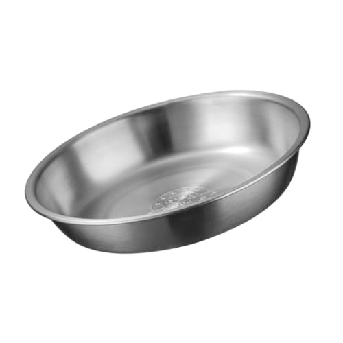 WEKADRIN Ciotola in Acciaio Inossidabile da Scodella per Zuppa e Verdure Resistente e Facile da Pulire Uso Domestico e Ristorazione Design con Bordi Lisci e Comfort al Tatto