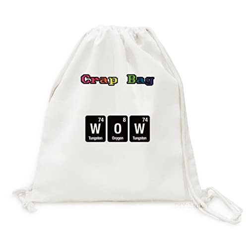 Rucksack Canvas science superbe idée cadeau pour les passionnés de chimie et de voyage