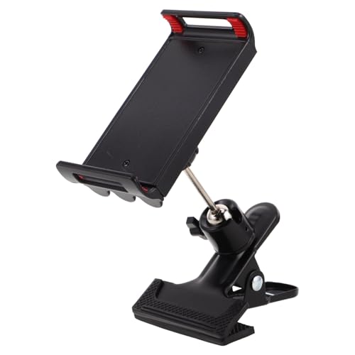 IWOWHERO Soporte Ajustable para Teléfono Y Tableta: Soporte Giratorio para Teléfono Celular con Base De Abrazadera - Soporte para Smartphone Y Tableta para Viajes De Oficina