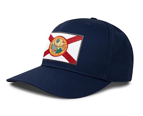Image of International Tie State Hat for Men and Women, Adjustable Snapback Trucker Baseball Cap with Embroidered Patch