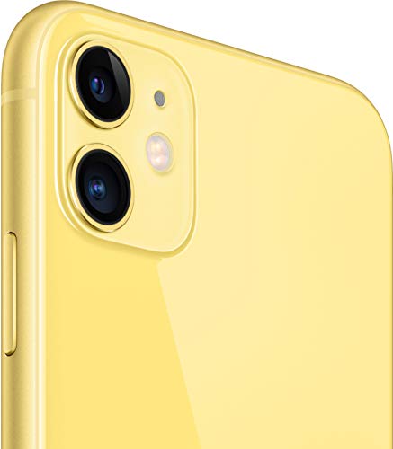 Image of Apple iPhone 11, 64GB, Yellow - Unlocked (Renewed)