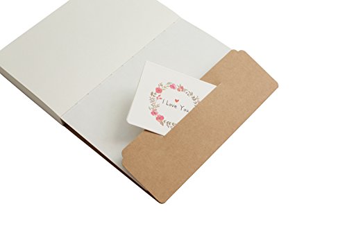 Kraft Cover Blank 100G Full Wood Paper Sketch Book - 112 Sheets / 224 Pages - 140 Millimeters By 210 Millimeters - 350Gsm Kraft Paper Cover #TOP7