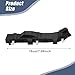 XQSMWF Front Bumper Support Bracket, Fit for Kia Rio EX LX SX 2012-2017 1.6L l4, Replacement 865141W200 865131W200, Front Left & Right Side Bracket Bumper Mount Support