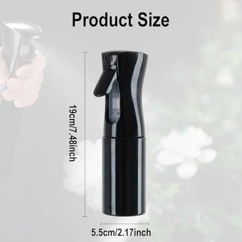 Sprühflasche 200ml – 2er Set für Haare und Pflanzenpflege