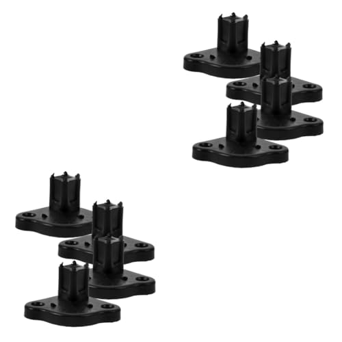 ULTECHNOVO 8pcs Camping Tent Foot Clamp for Rv Awning Tent Porch Extension Accessory