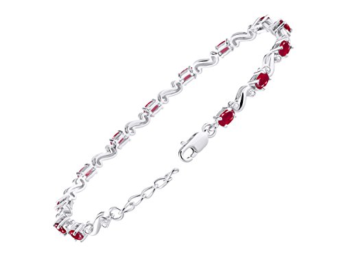 Rylos Bracelets for Women 925 Sterling Silver Classic S Tennis Bracelet Gemstone & Diamonds Adjustable to Fit 7"-8" Wrist, 13 Gorgeous 5X3MM Jewelry for Women Friendship Bracelets3
