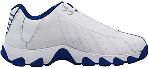 K-Swiss Men's St329 Sneaker, White/Classic Blue, 12 M #TOP5