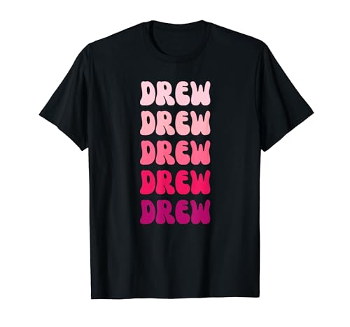 Drew First Name Minimalist Design T�V���c