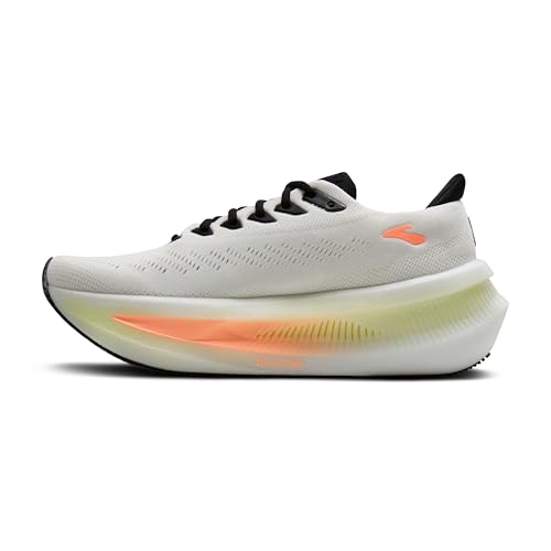 Brooks Women’s Glycerin Max 2 Neutral Running & Walking Shoe - White/Cyber Yellow/Nightlife - 8 Medium - image 5