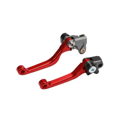 FULUSIC Reposapiés Moto para Gas para Gas para EC para 2T Reposapiés De Motocicleta Reposapiés Reposapiés Pedal Palanca De Embrague De Freno Pedales Reposapies Moto(Lever)