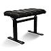 XIAOQIAO Panca per Pianoforte con Sollevamento Idraulico Automatico Sgabello per Tastiera del Pianoforte dal Design Moderno a Forma di I con Altezza Regolabile di 10 cm