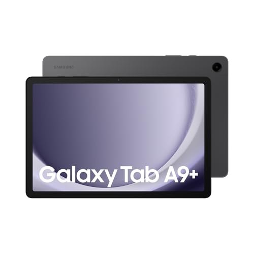 Samsung Galaxy Tab A9+ Tablet Android, 128 GB Almacenamiento, WiFi, Pantalla 11”, Sonido 3D, Gris...