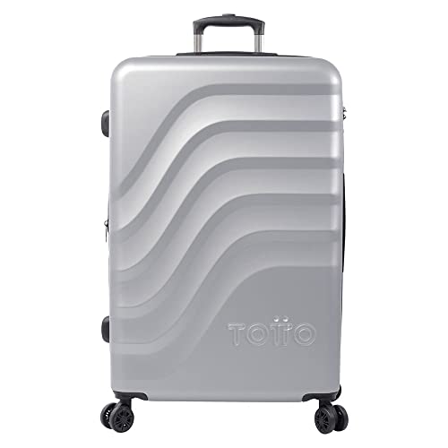 Trolley cabina BAZY + TOTTO gris avec design revisité et capacité optimisée