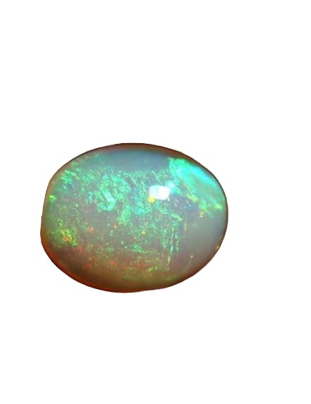 Opale éthiopienne 12x9,5mm cabochon ovale AAA pour création de bijoux