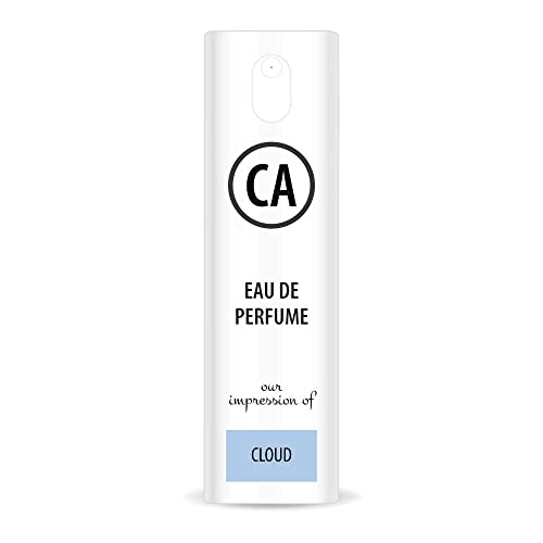 CA Perfume Impression of Ariana G. Cloud For Women Replica Version Fragrance Dupes Concentrated Long Lasting Eau de Parfum Spray Refillable Atomizer Bottle 0.33 Fl Oz/10ml