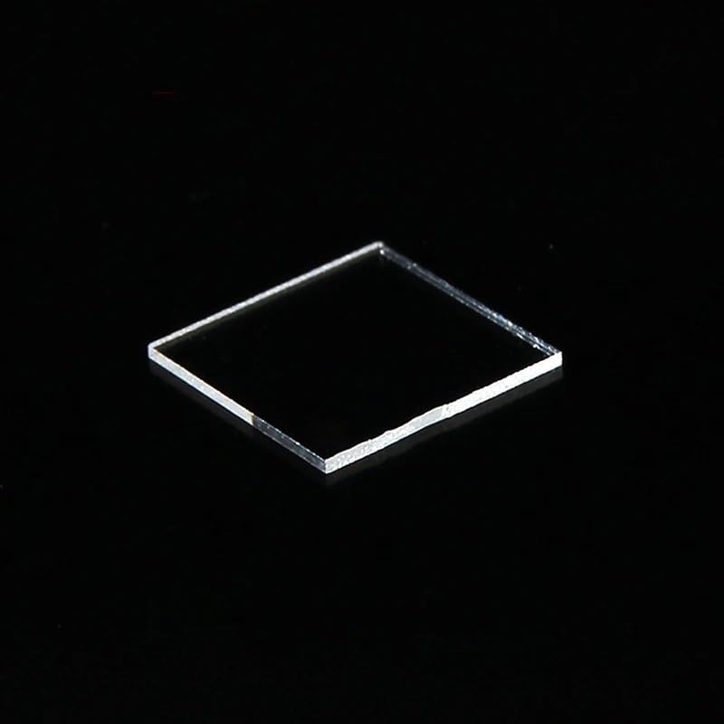Placa de vidrio de cuarzo con pulido óptico de alta pureza 10x10x2mm