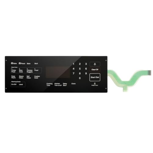 Generic WKZO DG34-00020A Membrane Switch Touchpad for Samsung Range Oven AP5623392 Electric Cooktop Replacement for PS4240764 Replaces NE594R0ABSR, NE59J3420SS, NE59J3420SB, NE59J3421SS, NE595R0ABSR