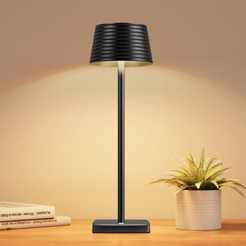 Cordless LED Table Lamp 6000mAh, 3-Color Dimming, IP54
