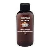 CHRISTMAS SPLENDOR FRAGRANCE OIL - 4 OZ - FOR CANDLE & SOAP MAKING BY VIRGINIA CANDLE SUPPLY - FREE S&H IN USA