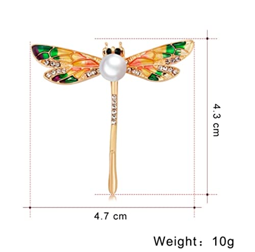 Broche Libellule pour Femmes décoration élégante accessoires vêtements