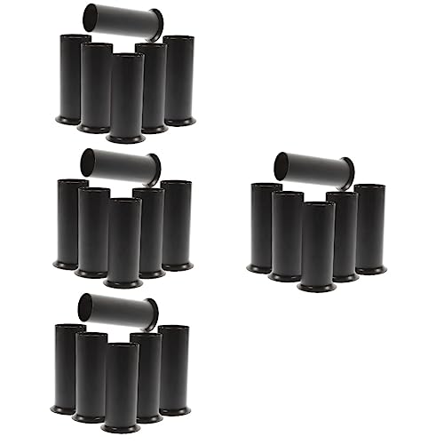 Uonlytech 24 Pcs Chandelier Cuff Set Plastic Candle Holders Gold Candelabra Goldendoodle Accessories Candle Cover For Chandelier Light Bulb Socket Cover Metal Candle Covers Sleeve Metal Cap #TOP20