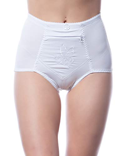 Women's 6 pack Travel Zipper Pocket Panties, Assorted, XL