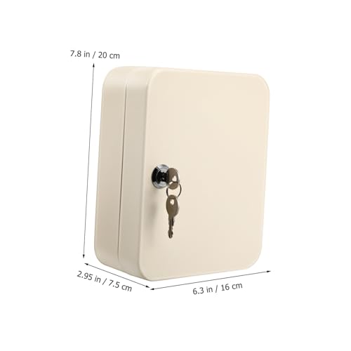 Boîte à clés murale pour ne plus perdre vos clés à la maison grâce au support fer - 4