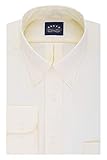 Eagle mens Regular Fit Non Iron Stretch Collar Solid Dress Shirt, Corn Silk, 17.5 Neck 34 -35 Sleeve X-Large US