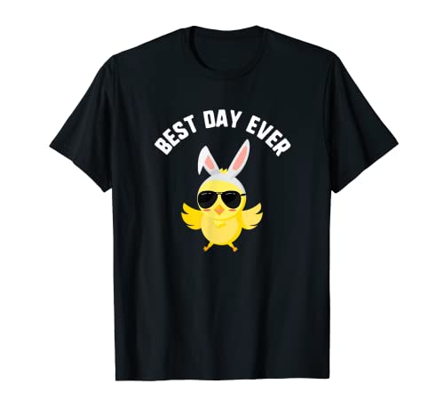 Easter Best Day Ever Chick Occhiali da sole per bambini Maglietta