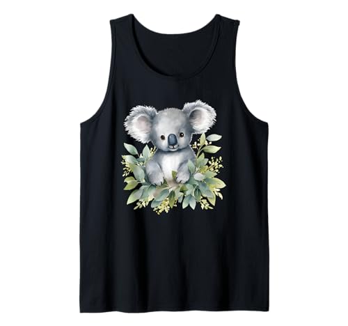 Cute Kawaii Koala Bear Art Koala Bear Nature Love Art Tank Top