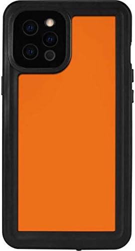 Skinit Waterproof Phone Case Compatible with iPhone 12 Pro Max - Orange Design