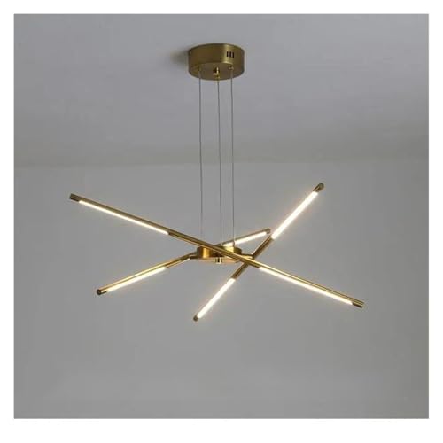 Lumière de plafond de restaurant style de luxe or pour intérieur chic