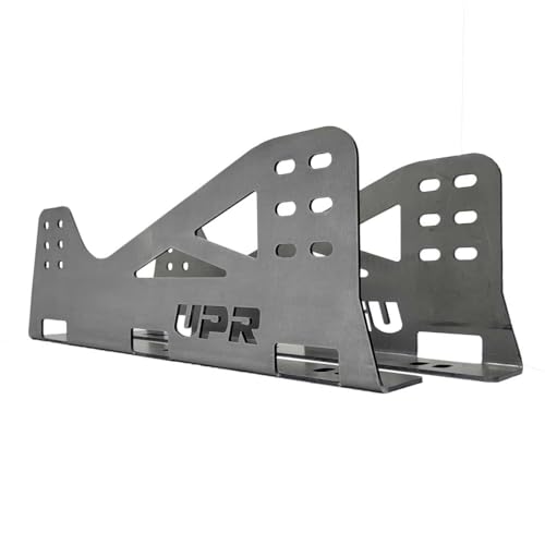 UPR Racing Seat Bracket 90 Degree Narrow Base, Made in USA, Fits Sparco, Recaro, Momo, OMP, NRG, Road Racing Approved, Off Road Racing FIA Spec Approved with Hardware