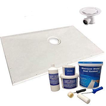Vinyl Wetroom Complete Kit 1200 x 900mm