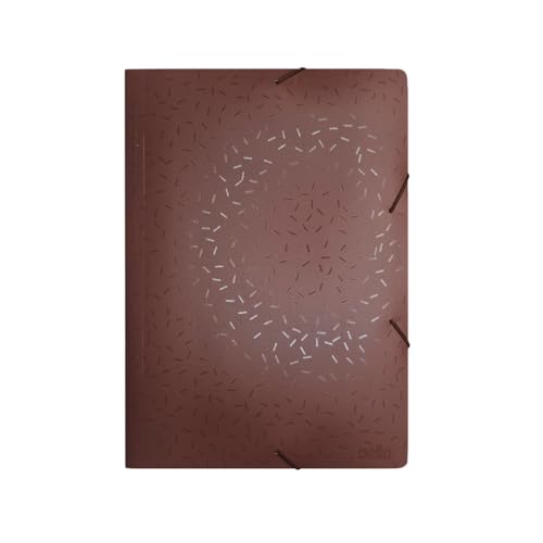 Dello - Pasta Aba Elástico A4 Aromas, 0470.03.0030, Brigadeiro