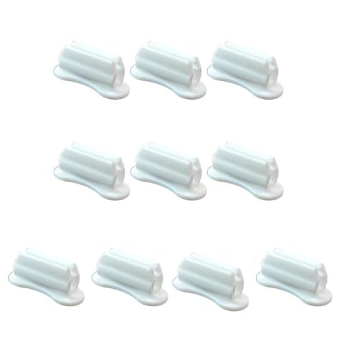 10 soportes adhesivos de silicona para lápices, para escritorio, pared, nevera, pizarra, ranura de silicona Hollder