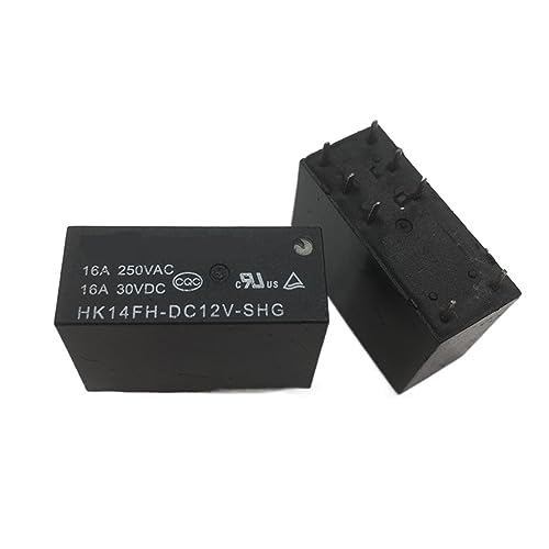 Relé HK14FH-DC12V-SHG con conmutación rápida de 8 pines y aislamiento de alta tensión