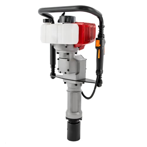 Moteur à essence, rameau, outil d'horticulture, équipement de construction, pilote de colonne d'essence, moteur à deux temps, 1900 W (2,3 CV), réservoir de carburant de 1 l, pour clôtures, jardin