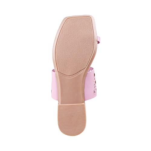 Image of Metro Womens Synthetic Lightgreen Slippers (Size