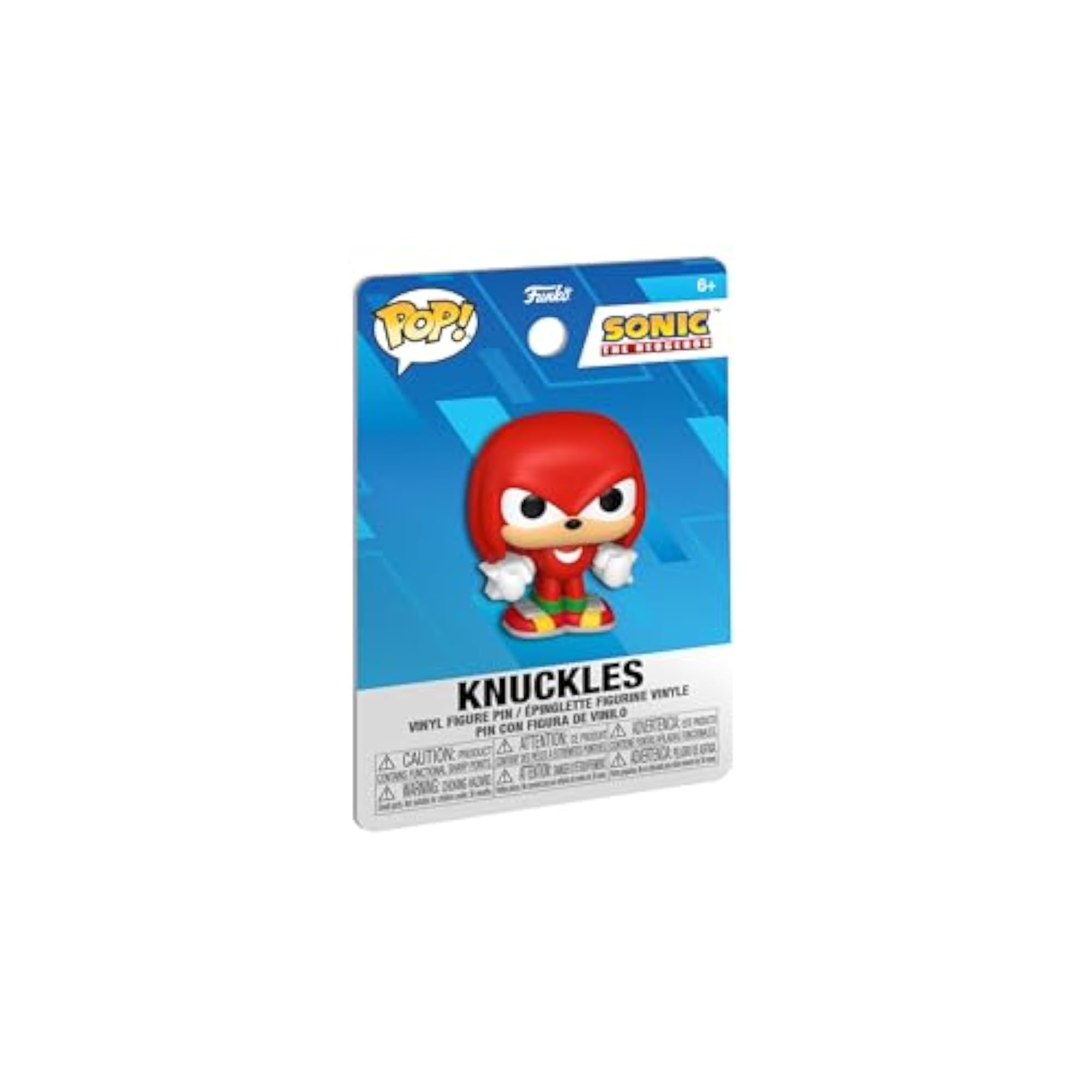 Sonic Knuckles PVC Pin, POP! Collectible