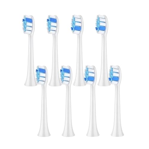 �d�����u���V�w�b�h�A�݊����̂���For Fairywill�AP11 T9 P80�A�d�����u���V�A�����p�u���V�w??�b�h(White 8PCS)