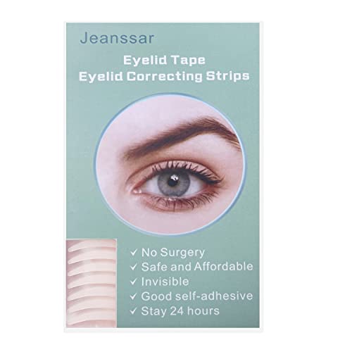 Invisible Eyelid Tape Sticker,400Pcs Single-sided Sticky Eyelid Lift Strips for Saggy, Hooded, Uneven Eyelids, Self-Adhesive Eye Tape, Long-Lasting