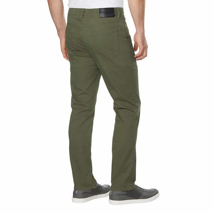 English Laundry Men's 5 Pocket Pant (34X30, 323 Green)2