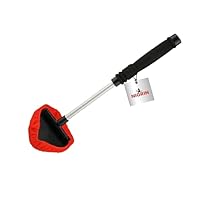 NIGRIN Scheiben-Innenreiniger, mit Teleskop-Griff, inklusive waschbaren und wiederverwendbaren Mikrofaserpads