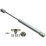 Garage.com1 ■シルバー色■バイク用カスタムパーツ シートダンパー メットインの開閉が便利に Y004