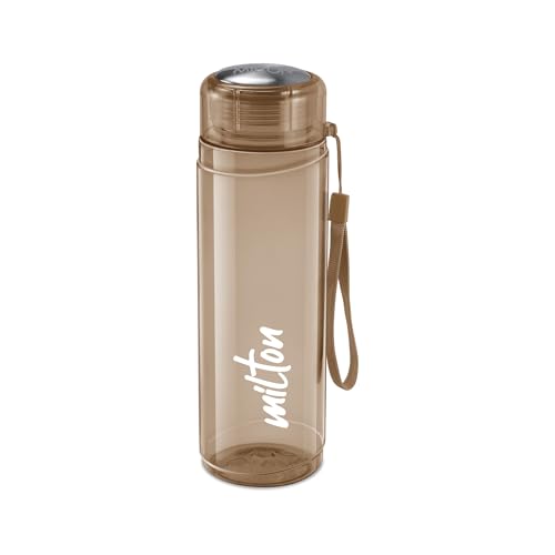 MILTON Hector 1000 Water Bottle, 1 Litre, Reusable Plastic Fridge...